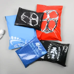 Custom Recyclable Poly Mailing Mailer Bags Clothing Packages Bags Plastic Poly Packaging Bags for Clothing