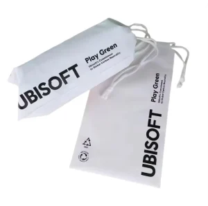 Custom Recycled Drawstring Bag for Cotton Towel Packaging Bag Bundle Pockets Drawstring Plastic Bag
