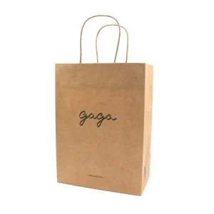 Custom Retail Bulk Paper Bags Packaging Gift Bag Print Shopping Paper Design Disposable Kraft Paper Clothing Bags