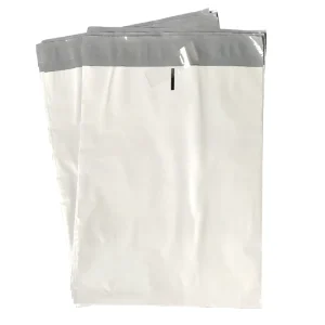Custom Tear Proof White Poly Mailer Bag Waterproof Self Seal Courier Bags Clothing Apparel Ecommerce Recyclable OEM