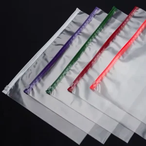 Custom Transparent Frosted Ziplock Bag for Clothing Apparel Poly Plastic Zip Lock Resealable Packaging Pouch