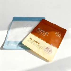 Custom Transparent Resealable Bag Matte Laminated Aluminum Foil Plastic Opp Bag Plastic Pouch Stand up Bag Packaging for Packing
