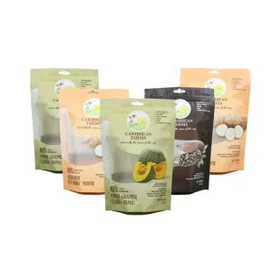 Custom Vacuum Snack Mango Dried Fruit Package Pouch Dry Food Packaging Bag Logo Plastic Doypack Stand up Pouch