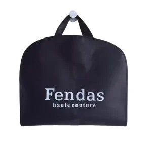 Custom Zipper Garment Packaging Bags Non Woven Polypropylene Men’s Suit for Storage