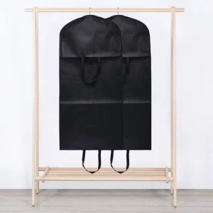 Custom Zipper Garment Packaging Bags Non woven Wedding Dress Suit Storage Garment Bags