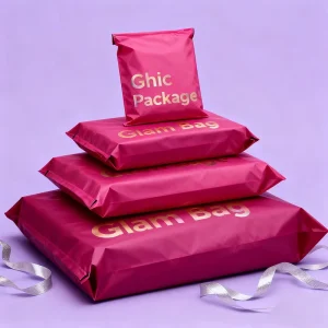 Custom logo Plastic Courier Poly Seal Mailing Bag Personalized Mailing Bags Envelope Printed Delivery Clothes Shipping Bag