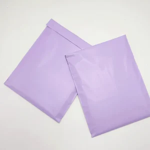 Custom logo Printed Express Recycled Purple Courier Bags Clothes Shipping Package Envelope Poly Mailer Mailing Polymailer Bag