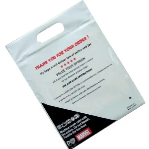 Customised logo Clothing Polybag Eco-friendly Plastic Bag Use for Garment Accessory
