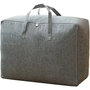 Customizable Household Moving Cotton Liner Cloth Storage Bag Foldable with Tight Handles