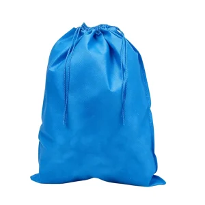 Customizable Logo Drawstring Bags 50 X40 Non Woven Packing Bags Black Drawstring Bags