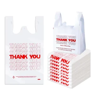Customizable Logo Plastic Bags Custom Thank You Plastic Packaging Bags Sachet Plastique Plastic Bags with Logos for Business