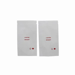 Customizable Matte White 3 Side Seal Bags Eco Friendly & Versatile for Small Parts Merchandise & Bulk Items