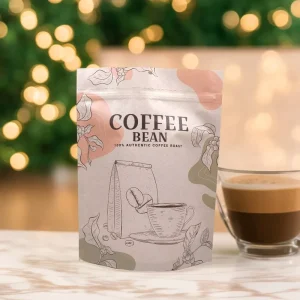 Customizable Moisture Proof Stand up Pouch Zipper Lock for Coffee Beans Milk Pet Food Jelly Sushi Food Grade Plastic Packaging