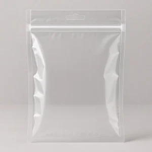 Customizable Size Ziplock Plastic Packaging Bags with 3 Sides Seal Moisture-Proof Feature Long Term Food Storage
