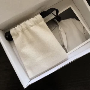 Customize Fabric protection Packaging Bag Drawstring Jewelry Pouch Cotton Drawstring Bag for Jewelry Packaging