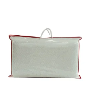 Customized Clear PVC Pillow Bag Nonwoven Bag for Quilt PVC Plastic Zipper Packaging Bag