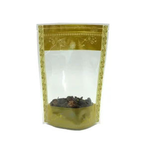 Customized Food Packaging Bag Printed Flexography Mylar Bag UV Printed Plastic Packaging Bags Smell Proof Stand up Ziplock Pouch