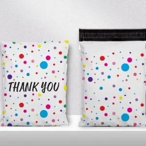Customized Logo Pink Printing Handheld Express Bag Thickened Waterproof Clothing Mailing Bag Logistics Special Packaging Bag