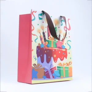 Customized Logo Printing Premium Clothing Store Shopping Malls Advertising Gift Custom Paper Bags