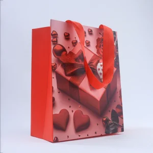 Customized Logo Printing Premium Clothing Store Shopping Malls Advertising Gift Custom Paper Bags