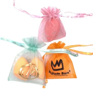 Customized Organza Gift Bags Drawstring Organza Bags 4×6 Packaging Organza Bags