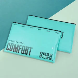 Customized Plastic Zipper Ziplock Resealable Matte Strong Sealing Opaque Waterproof Printing Bag for Clothes Underwear Swimsuit