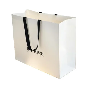 Customized Print Paper Bags for Dresses Shopping Bags with Logos Eco friendly Gift Bag for Cloth Shop