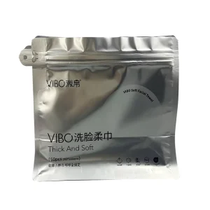 Customized Printing Eight-Side Seal Bag Flat Bottom Pouch Gusset Packing Paper Towel Bag Goods Bag