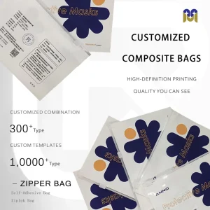 Customized Printing Packaging Bags T shirt Clothes Packaging Slider Self Sealing Garment Plastic PE Milky White Zipper Bags