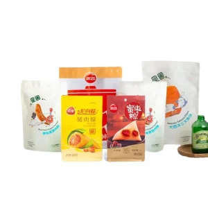 Customized Printing Plastic Packaging Bags Vacuum Food Packaging Bags Aluminum Foil Bags with Color Printing