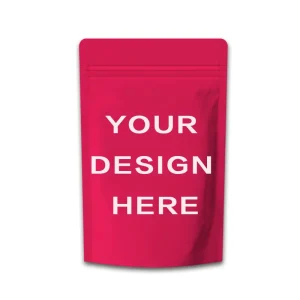 Customized Printing Stand up Pouch Ziplock Bag Matte Mylar Packaging Doypack Mylar Storage Food Packaging Bags Aluminum Foil PE