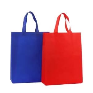Customized Recyclable Folding Reusable Fabric Packing Shoulder Handle Eco friendly Tote Packaging