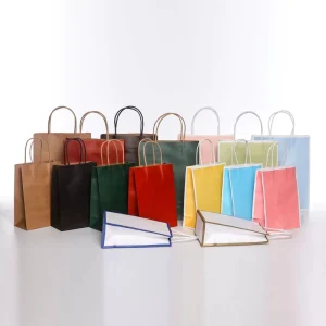 Customized Recyclable Kraft Paper Bag for Small Restaurants and Pillow Packaging with Custom Logo