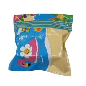 Customized Waterproof 1 Mil Holographic Poly Matte Metallic Resealable Bags Lingerie Apparel Retail Packaging