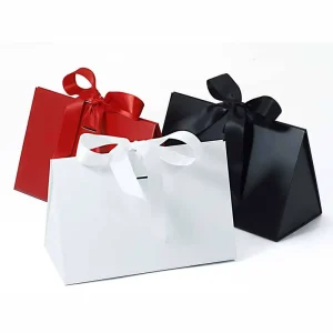 Customized logo Paper Bag Paper Packaging Bag with Lamination MOQ 200