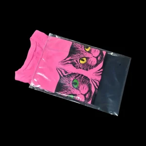 D2w Biodegradable Custom Frost Slider Zipper Plastic Poly Bags for Clothing