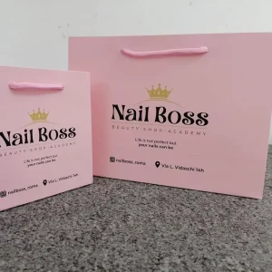 Design Printed Shopping Gift Packaging Paper Bag With Your Own Logo