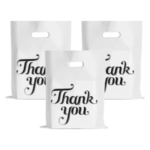 Die Cut Eco Friendly Custom Design Shopping Gravure Printing Plastic Bags With Logo