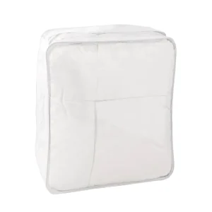 Direct Factory Supply Transparent Duvet PVC Packaging Bags With Patch Handle