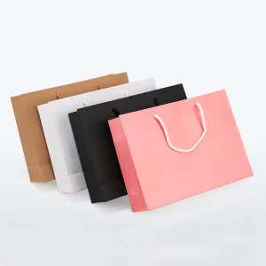 Disposable Eco Friendly Wedding Candy Shopping Custom Packaging Paper Gift Bag Packaging Christmas