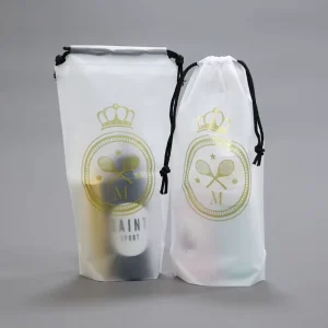 Drawstring Bag Small Plastic Packaging Frosted EVA Custom Printing Clothing Sleeve Packaging Bag