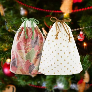 Drawstring Handle Easy Carry Store Packing Dissembling Gift Heavy Gauge LDPE HDPE Plastic Bag
