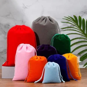 Drawstring Packaging Bags Drawstring Bag with Custom