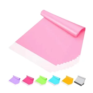 Durable Poly Mailer Hot Stamping Custom Logo Resealable Apparel Packaging for Supermarket Ecommerce