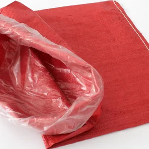 Durable Waterproof Plastic Laminated Woven Bags PP Inner Membrane Flexo Printing UV Coating Fish Charcoal Compost