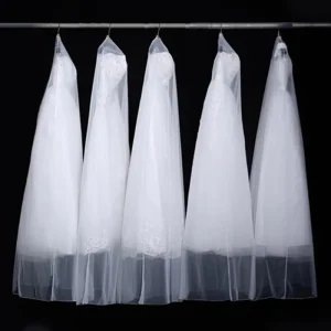 Dust Proof Covers Bride Gown Storage Bags Wedding Dress Garment Protector Clothing Cover Transparent Wardrobe Case