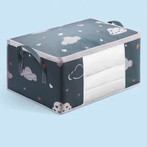 Dustproof Eco Friendly Clothes Storage Bag Organizer Travel Moving Packing Bags Multi Purpose Foldable Fabric Box for Bedding