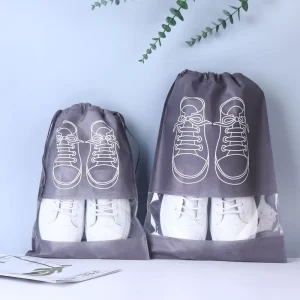 Dustproof Shoe Storage Bag Traveling Shoe Bag Non woven Clothing Shoe Packaging Bag Dust Prevention