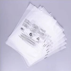 EVA Custom Bag Zipper Frosted Plastic Zipper Apparel Clothing Packaging Bag