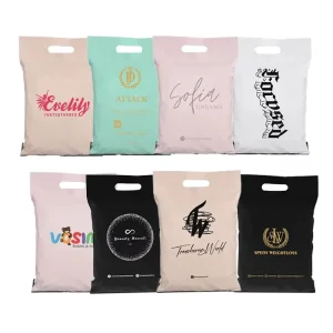 Eco Apparel Handle Clothing T Shirt Packaging Shipping Postal Mailing Bags Starch Postage Poly Mailers With Logo